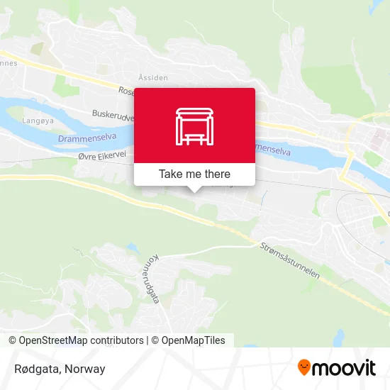 Rødgata map
