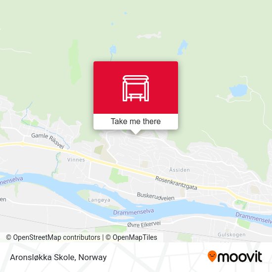 Aronsløkka Skole map