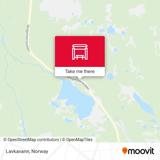 Lavkavann map