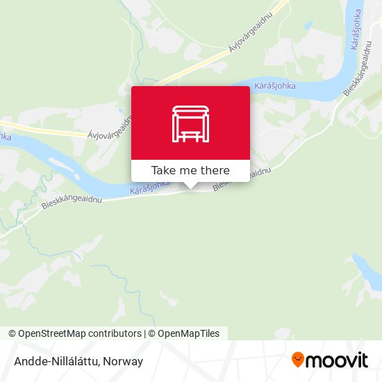 Andde-Nilláláttu map