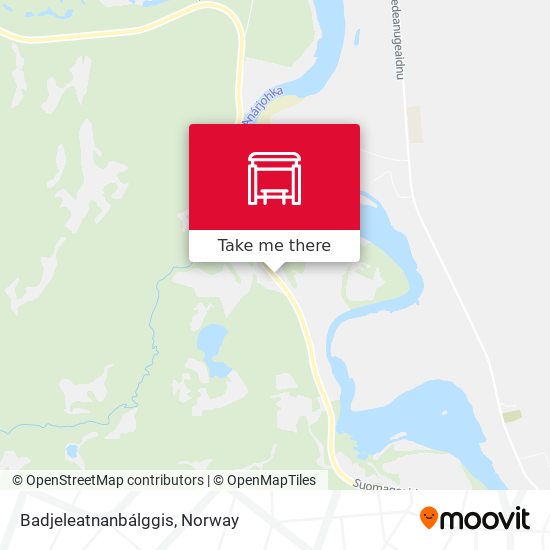 Badjeleatnanbálggis map