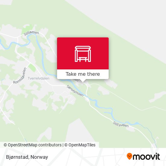 Bjørnstad map