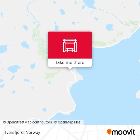 Iversfjord map