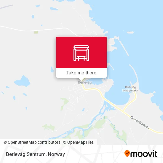 Berlevåg Sentrum map