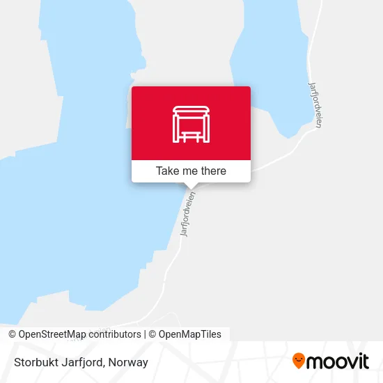 Storbukt Jarfjord map