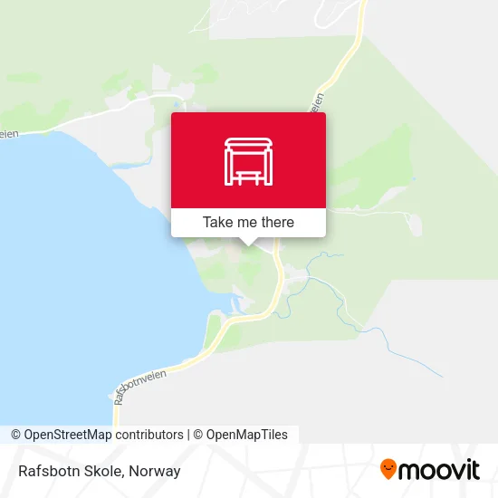 Rafsbotn Skole map
