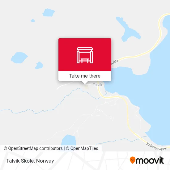 Talvik Skole map