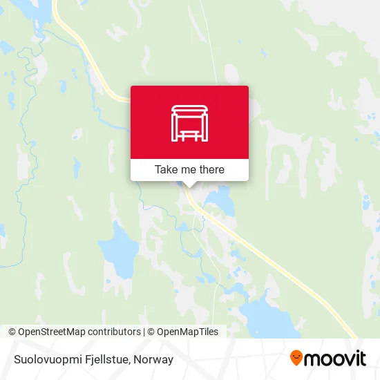Suolovuopmi Fjellstue map