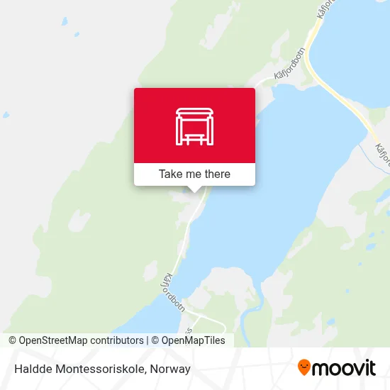 Haldde Montessoriskole map
