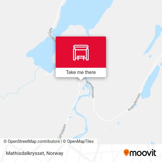 Mathisdalkrysset map