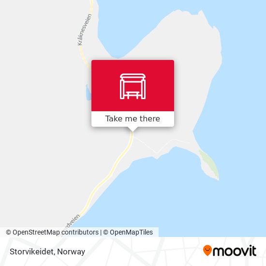 Storvikeidet map