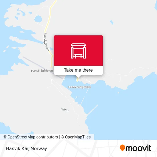 Hasvik Kai map