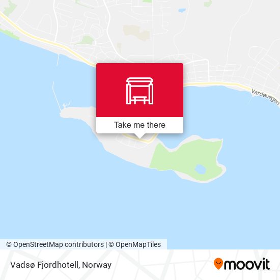 Vadsø Fjordhotell map