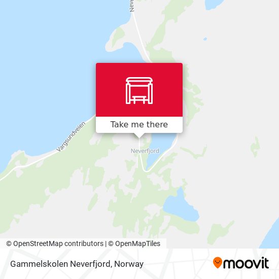 Gammelskolen Neverfjord map