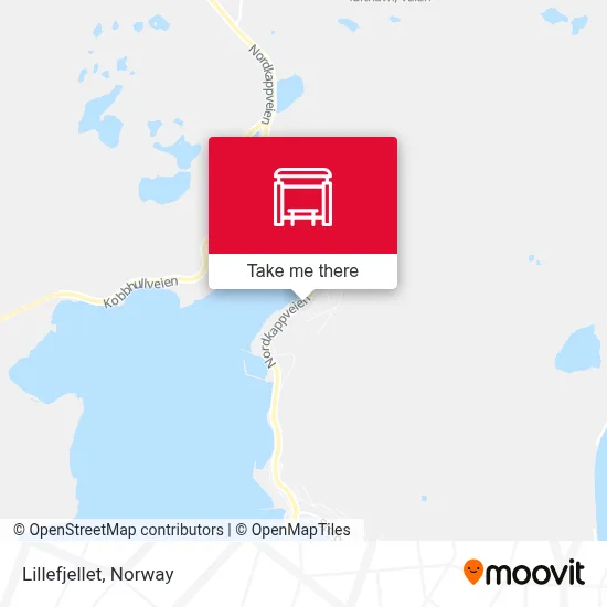 Lillefjellet map