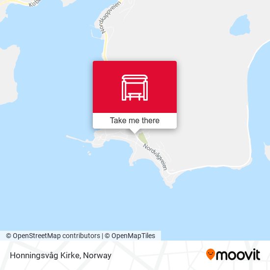 Honningsvåg Kirke map