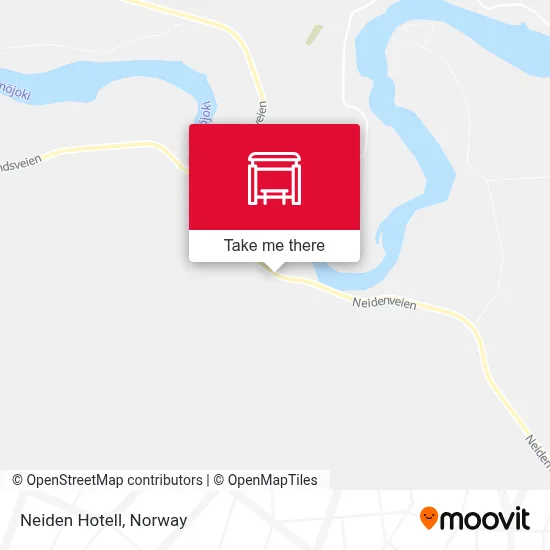 Neiden Hotell map