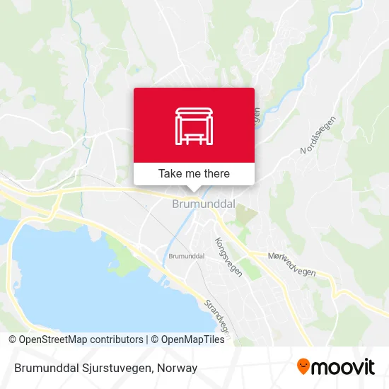 Brumunddal Sjurstuvegen map