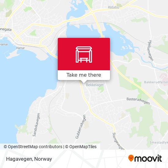 Hagavegen map