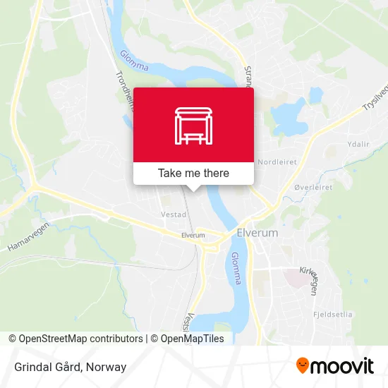 Grindal Gård map