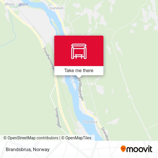 Brandsbrua map