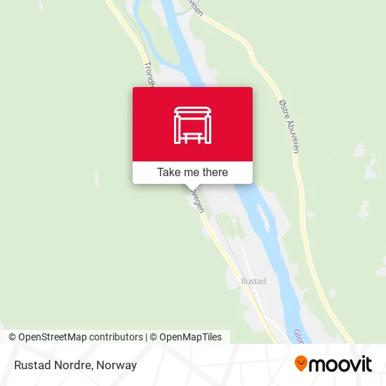 Rustad Nordre map