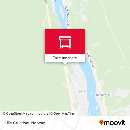 Lille-Grundset map