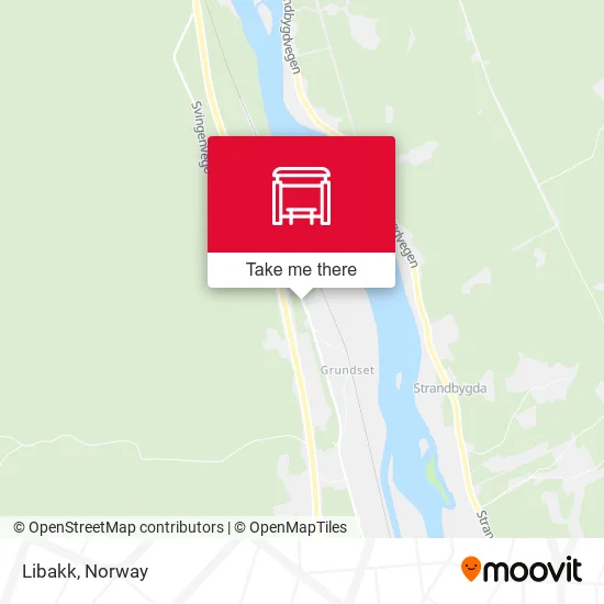 Libakk map