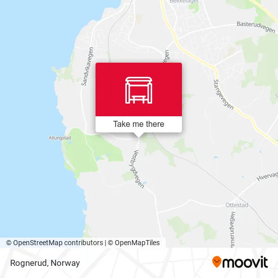 Rognerud map