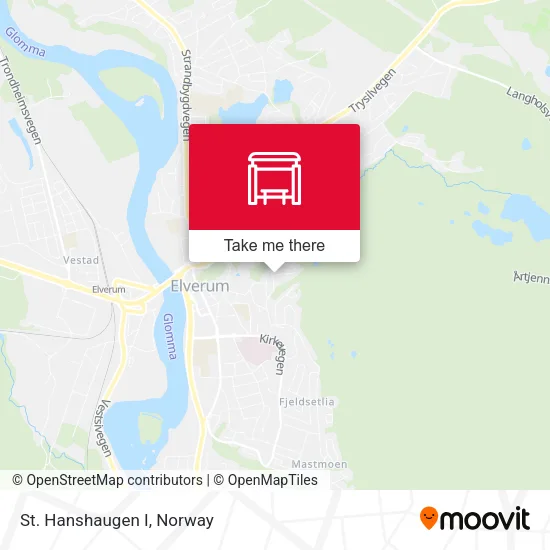 St. Hanshaugen I map