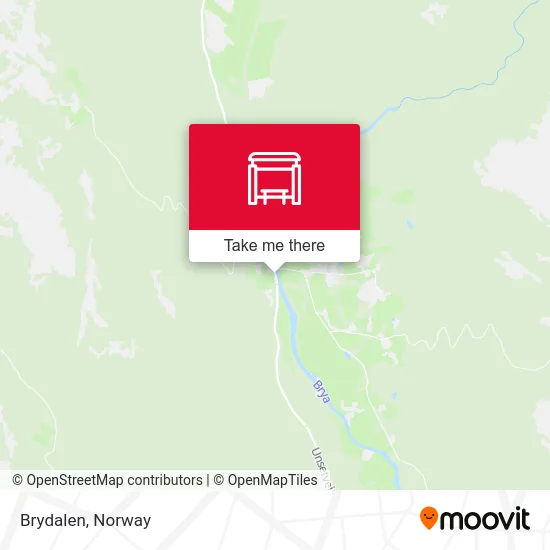 Brydalen map