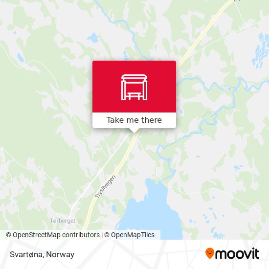 Svartøna map