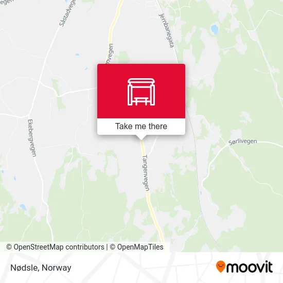 Nødsle map