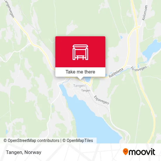 Tangen map