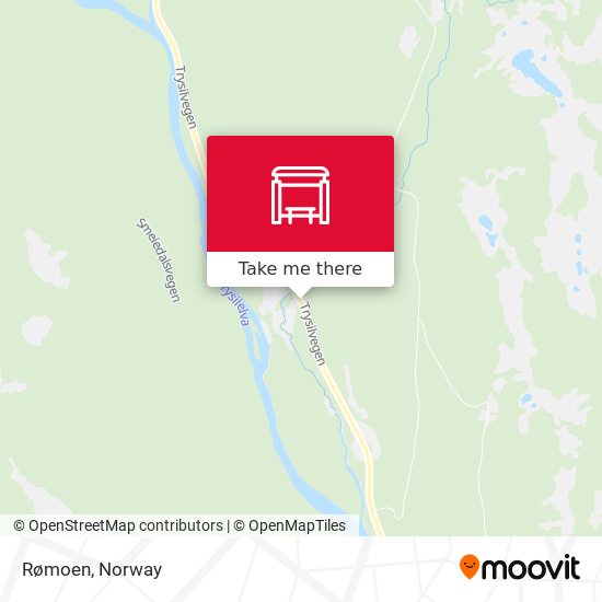 Rømoen map