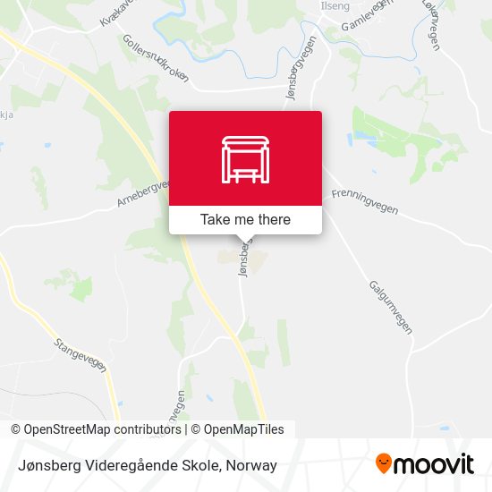 Jønsberg Videregående Skole map