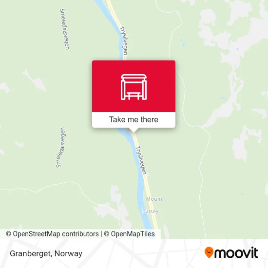 Granberget map