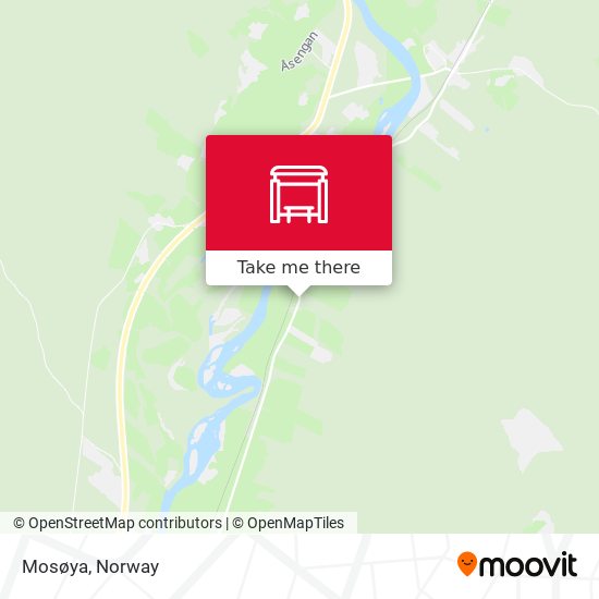 Mosøya map