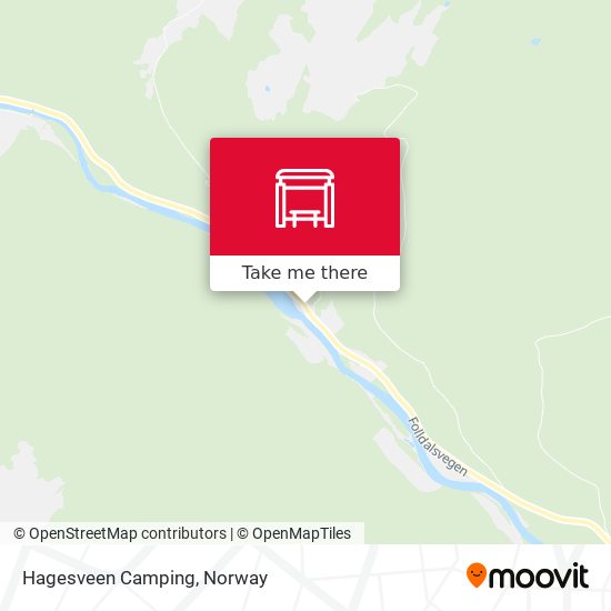 Hagesveen Camping map