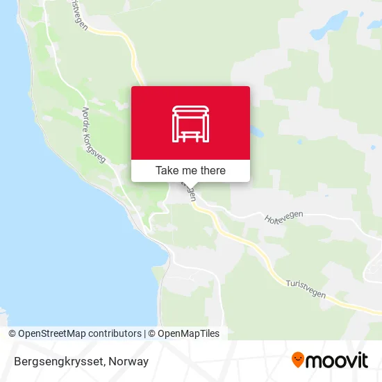 Bergsengkrysset map