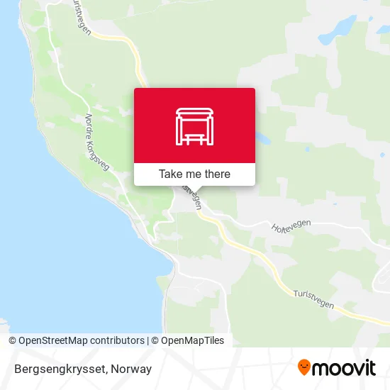 Bergsengkrysset map