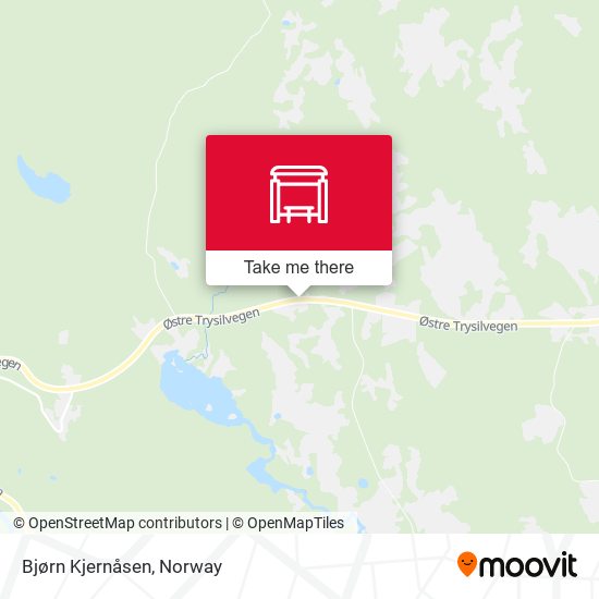 Bjørn Kjernåsen map