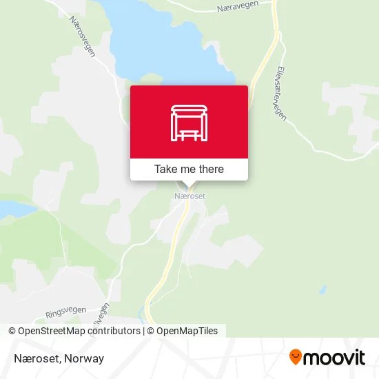 Næroset map