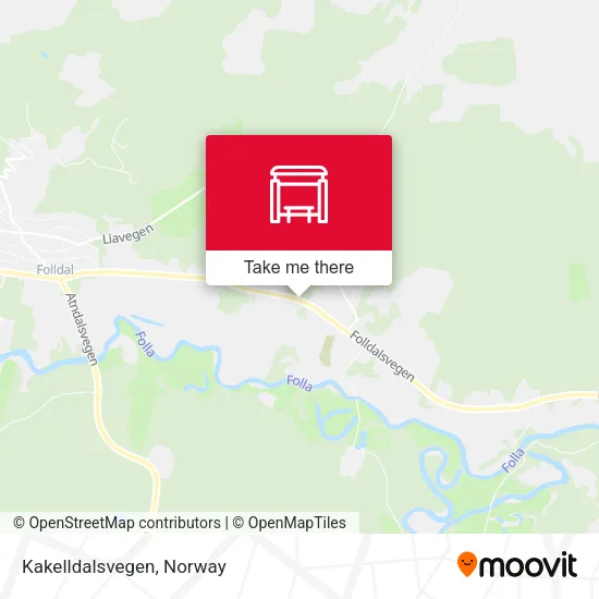 Kakelldalsvegen map