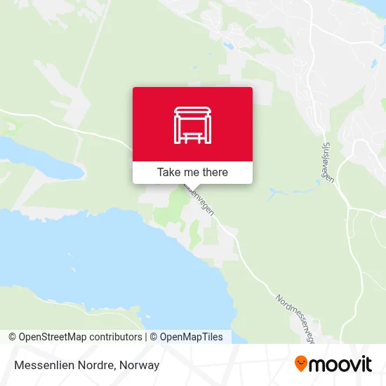 Messenlien Nordre map