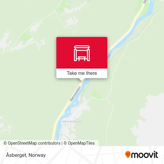 Åsberget map