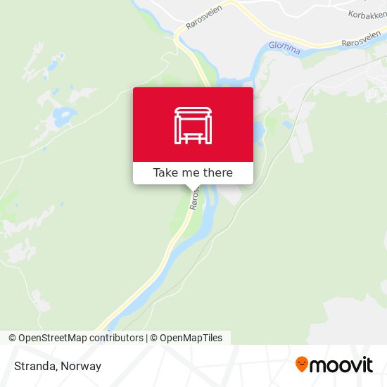 Stranda map