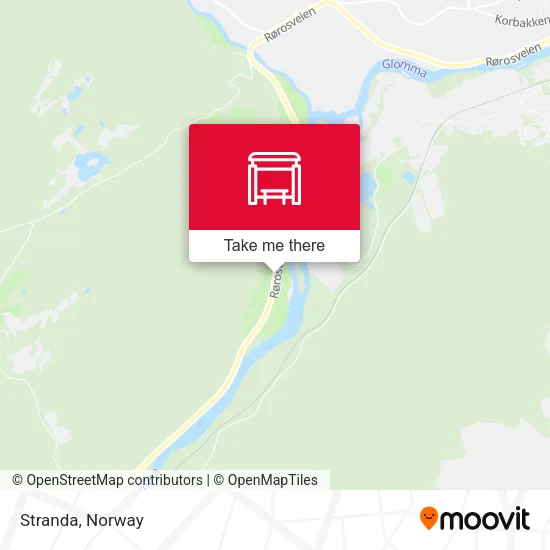 Stranda map