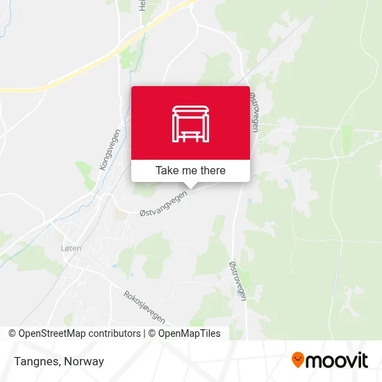 Tangnes map
