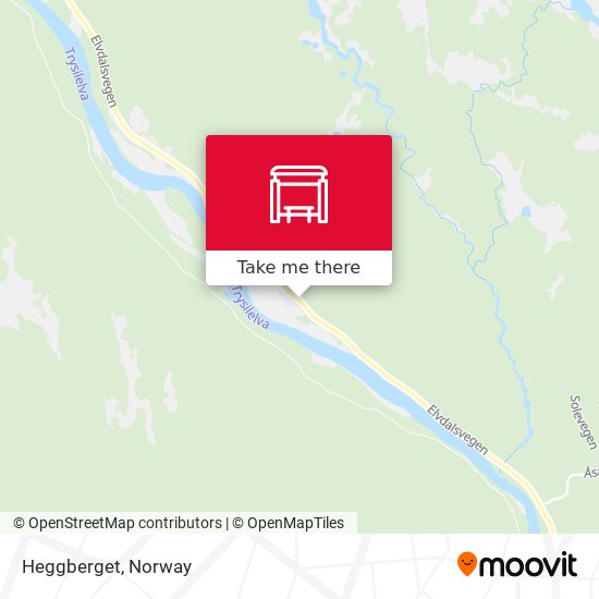 Heggberget map